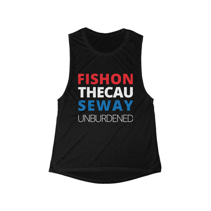 Unburdened Women's Flowy Scoop Muscle Tank